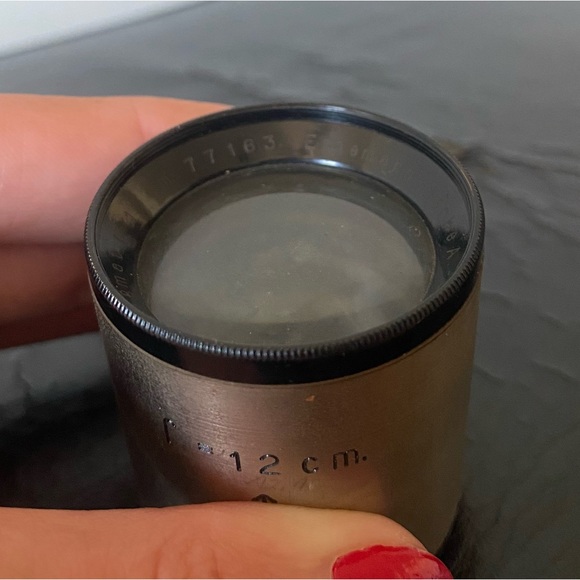 RARE ANTIQUE German 1889-1928 Dresden Ernemann-Werke Projector Lens - Picture 3 of 10
